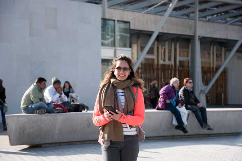 Het einde van de Royal Mile