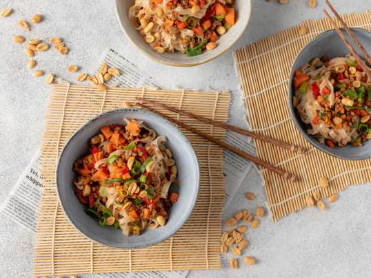 Vegetarische pad thai