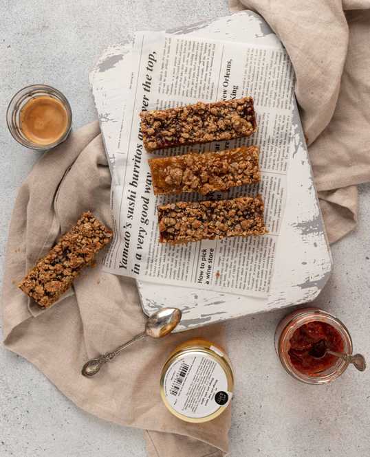 Gezonde vegan jamrepen als glutenvrij tussendoortje Gezonde vegan jamrepen als glutenvrij tussendoortje