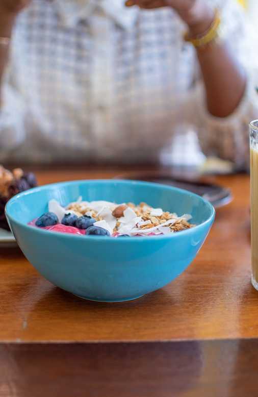 pithaya bowl bij Coffee Cabana