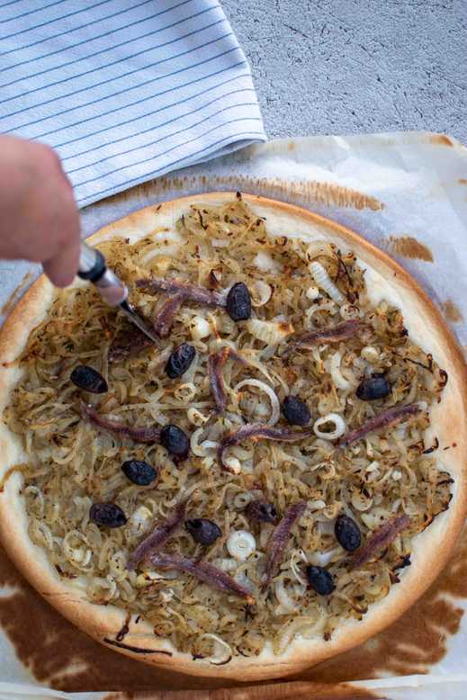 pissaladière recept (Franse uientaart uit Nice)
