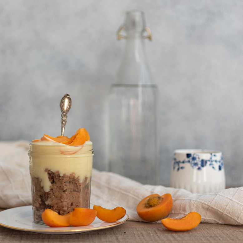 bloemkool pap voor een ontbijt met groente