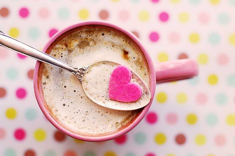 Valentine's Day Latte