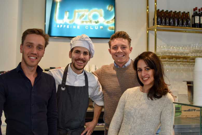 Eigenaren en kok Luza's