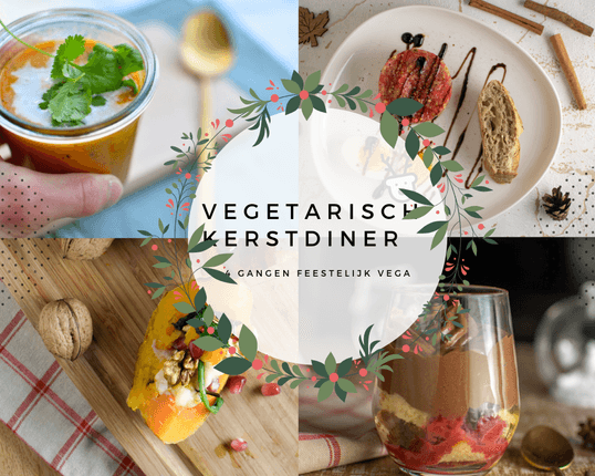 Kerstmenu voor een vegetarisch kerstdiner