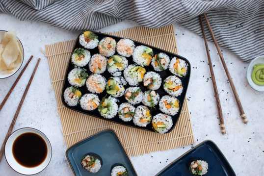 Vegetarische sushi maken: zo doe je dat! Vegetarische sushi maken: zo doe je dat!