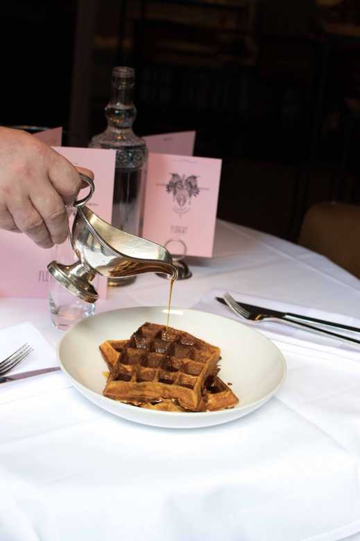 wafels bij de 'Brunch du dimanche'