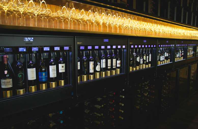 wijn van de tap bij Sommelier