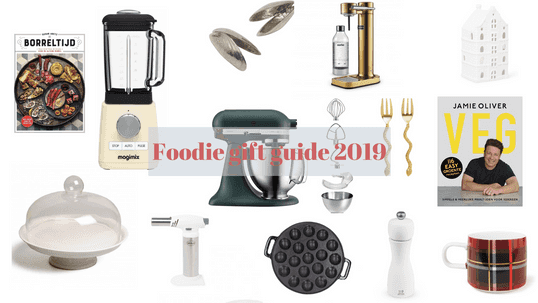 Kerstcadeaus voor foodies (20 x)