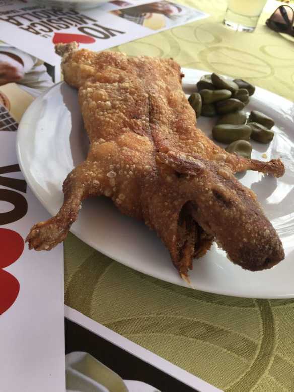 Cavia Peru - in Peru cavia eten